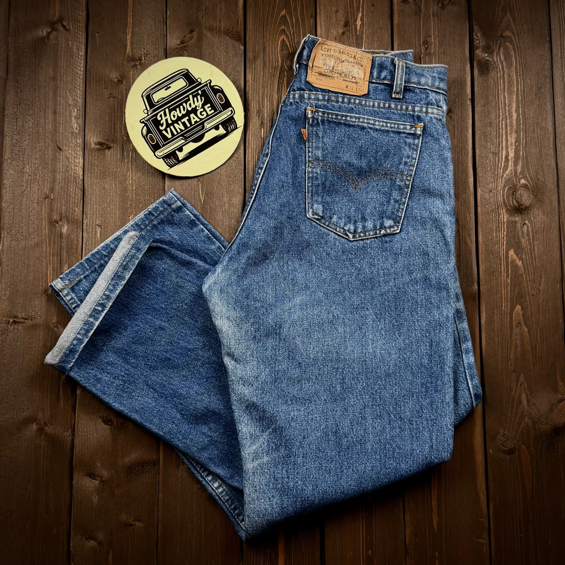 Джинсы Levis 506 Orange tab 34:34