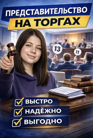 Представительство на торгах - изображение 1