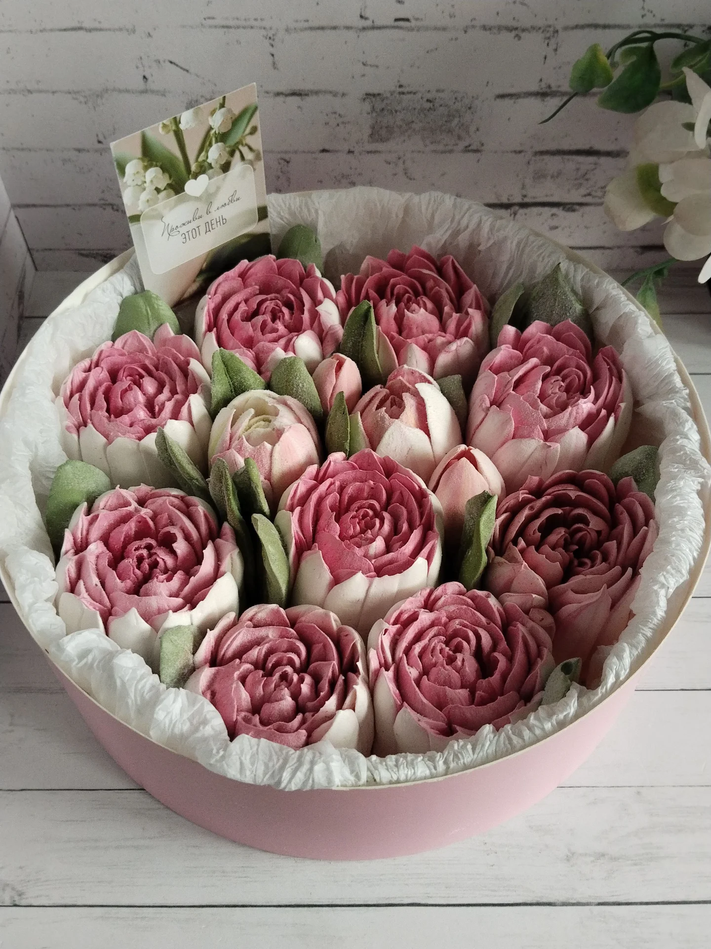 Зефирные цветы - миниатюра 21