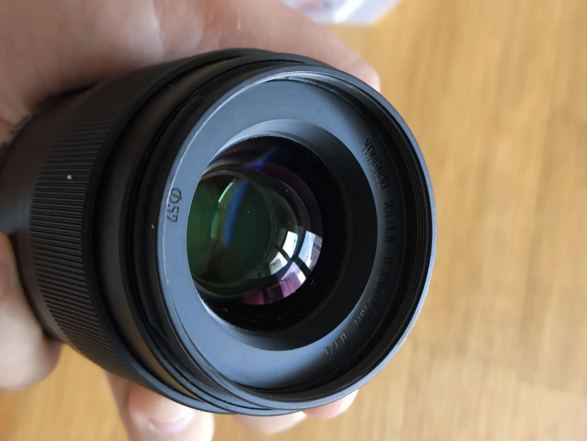 Объектив Yongnuo YN35mm F1.8S DA ART для sony e - миниатюра 2