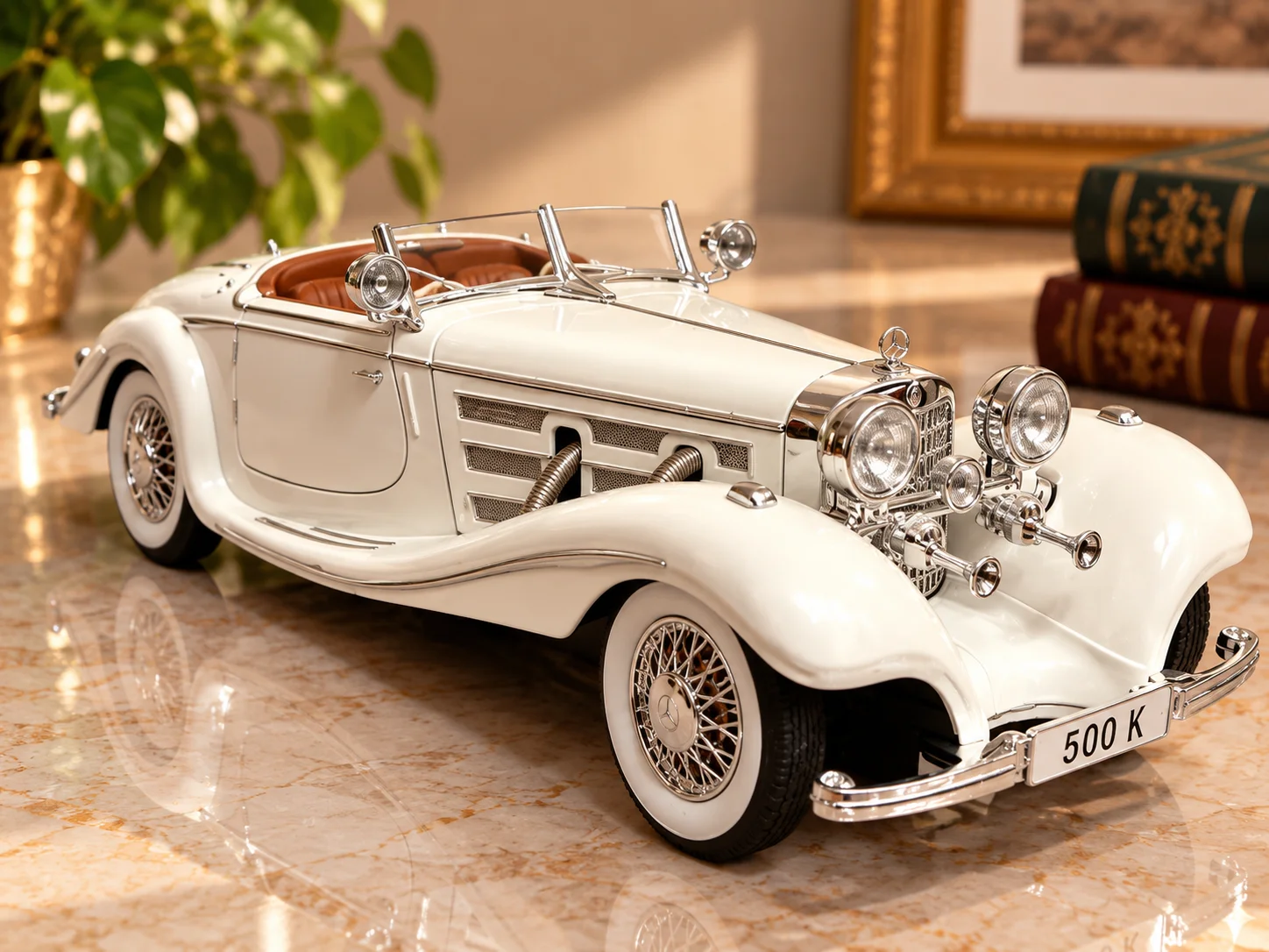 Mercedes-Benz 500K 1:24 свет, звук, пар - изображение 1