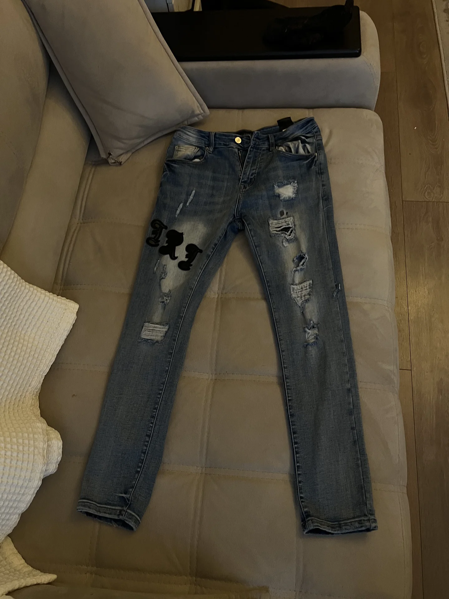 Джинсы мужские slim fit amiri 30 - изображение 1
