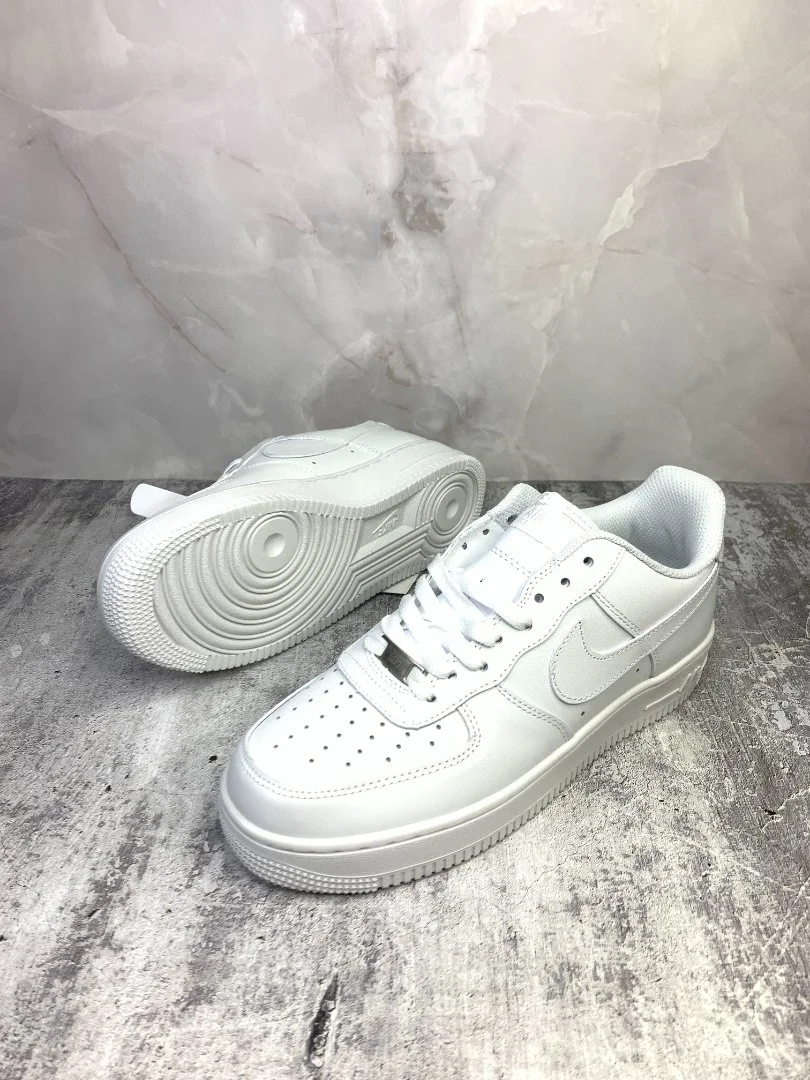 Кроссовки мужские Nike Air Force 1 White - миниатюра 2