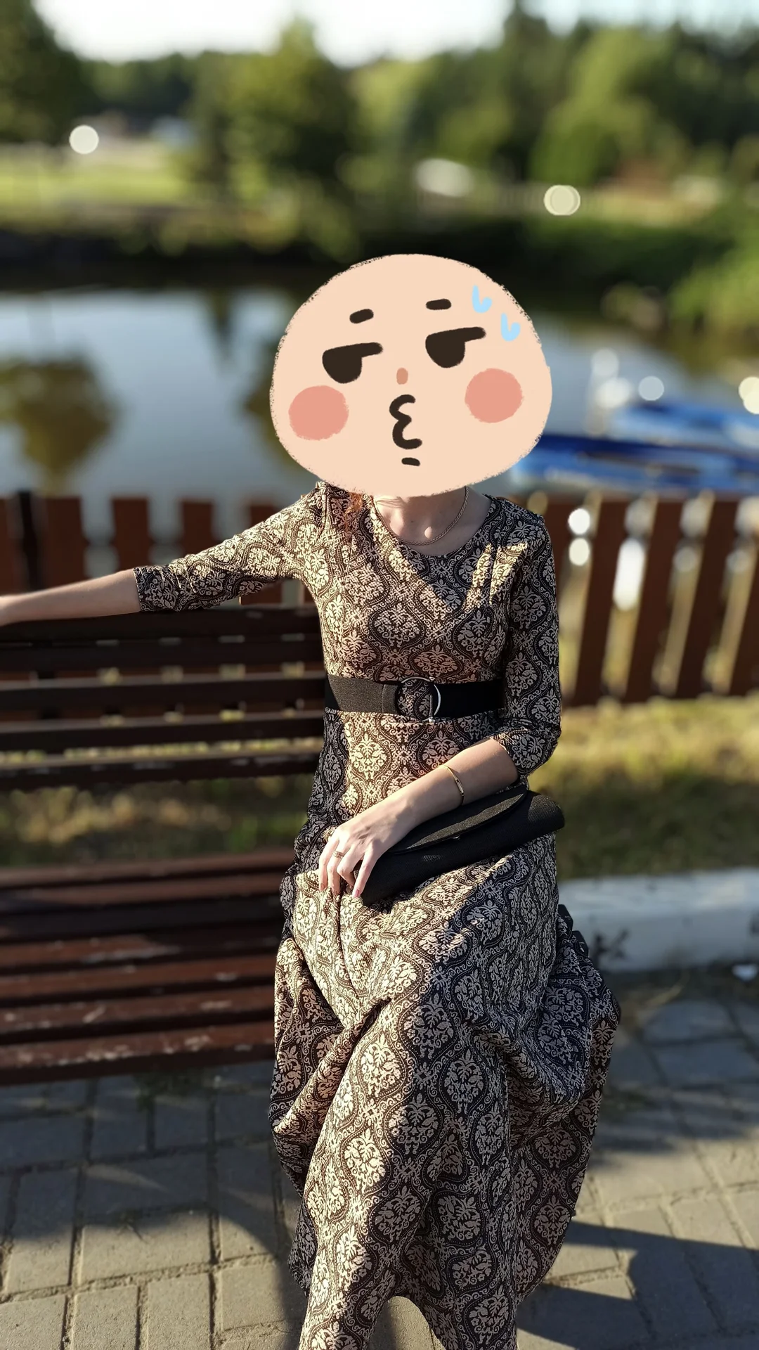 Платье в пол макси - миниатюра 3