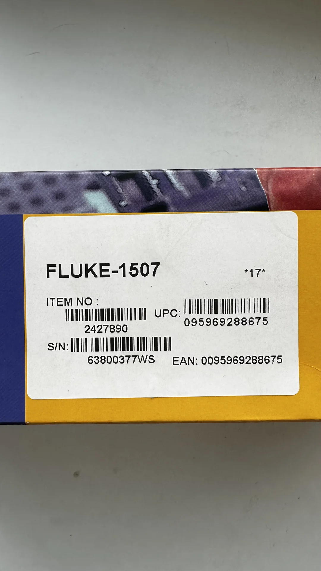Мультимерт fluke 1507 - миниатюра 3