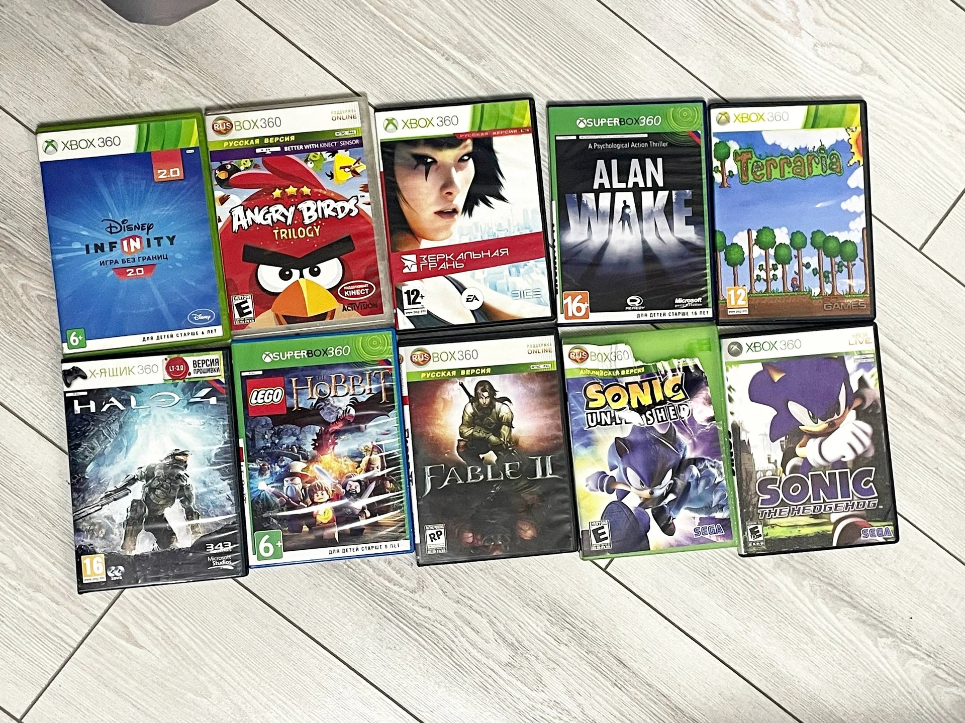Xbox 360 + 80 дисков - миниатюра 3