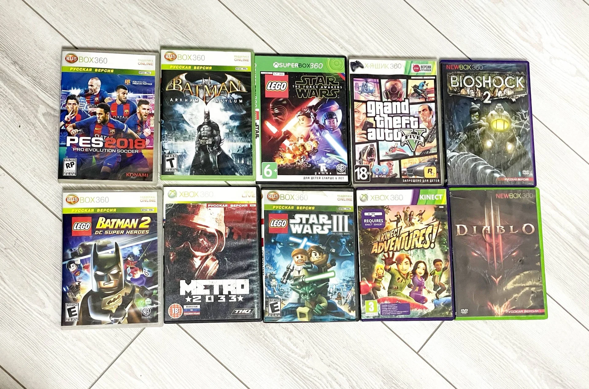 Xbox 360 + 80 дисков - миниатюра 6