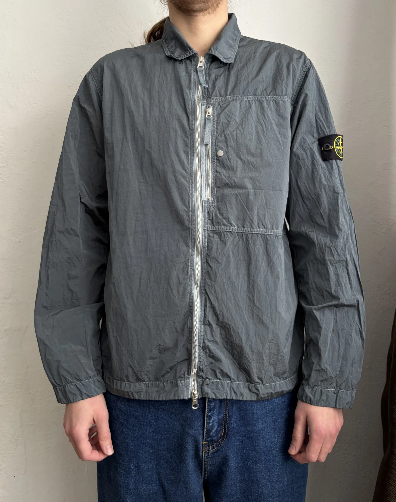 Stone Island Men's Nylon Metal econyl Overshirt - изображение 1