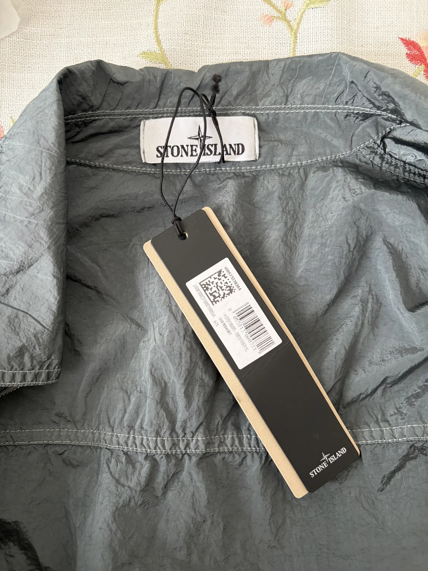 Stone Island Men's Nylon Metal econyl Overshirt - миниатюра 4