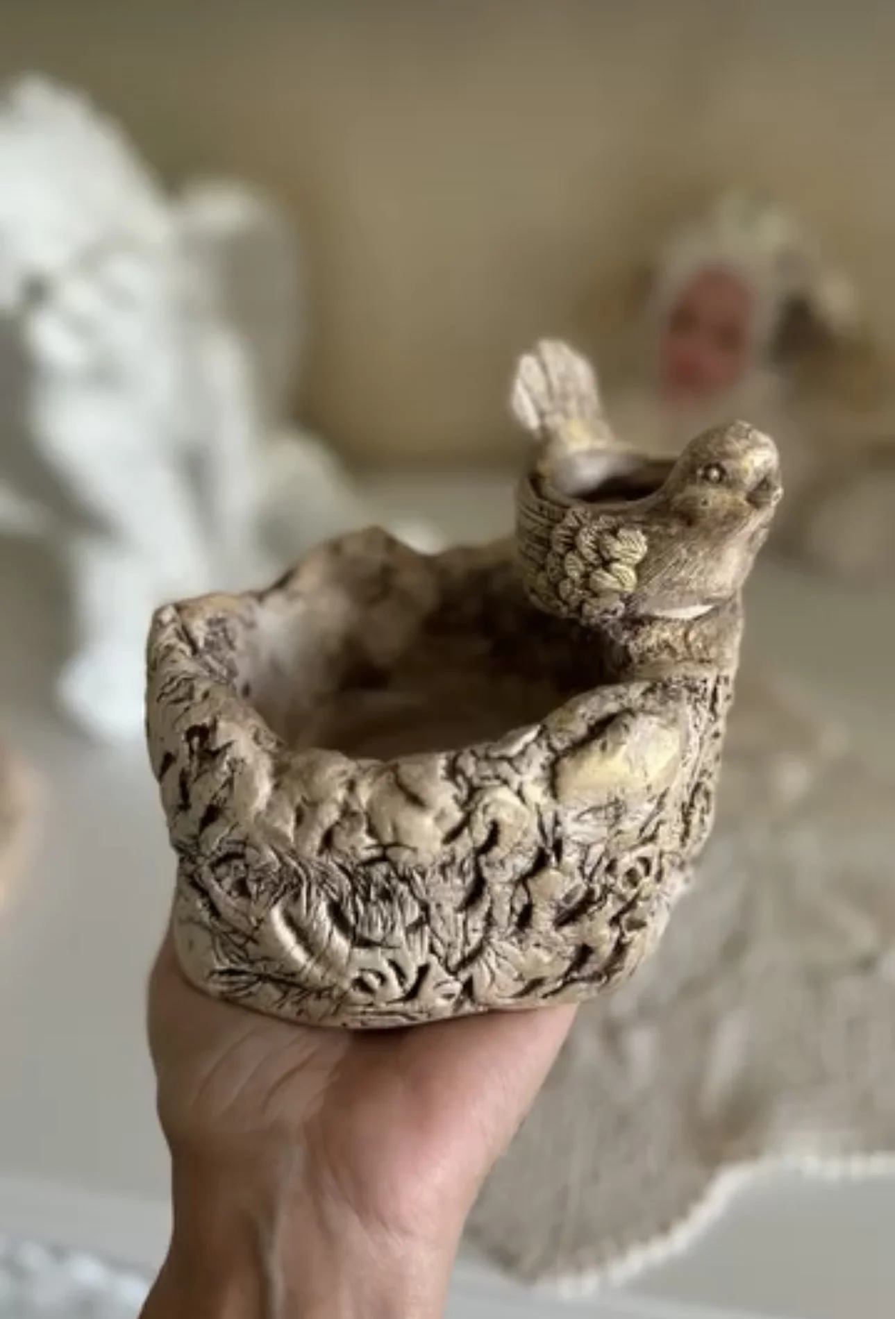 молд,силиконовая форма подсвечник - миниатюра 6