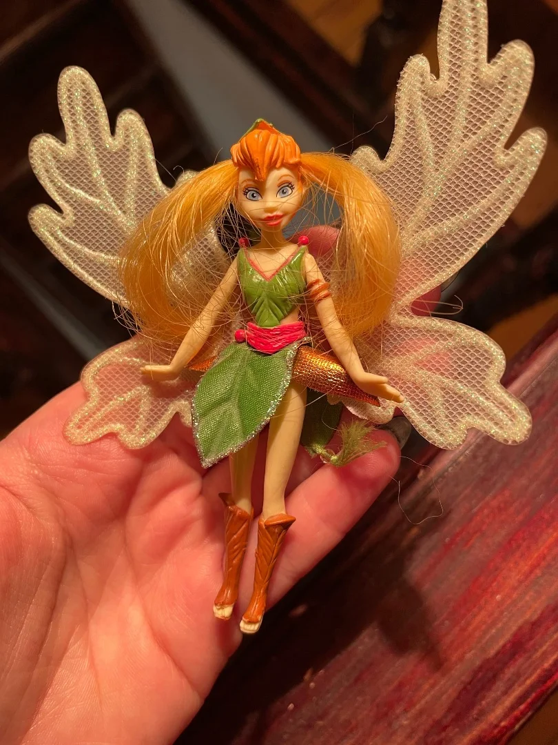 Disney Fairies Bandai Hada Фея Бэк 2006г - миниатюра 2