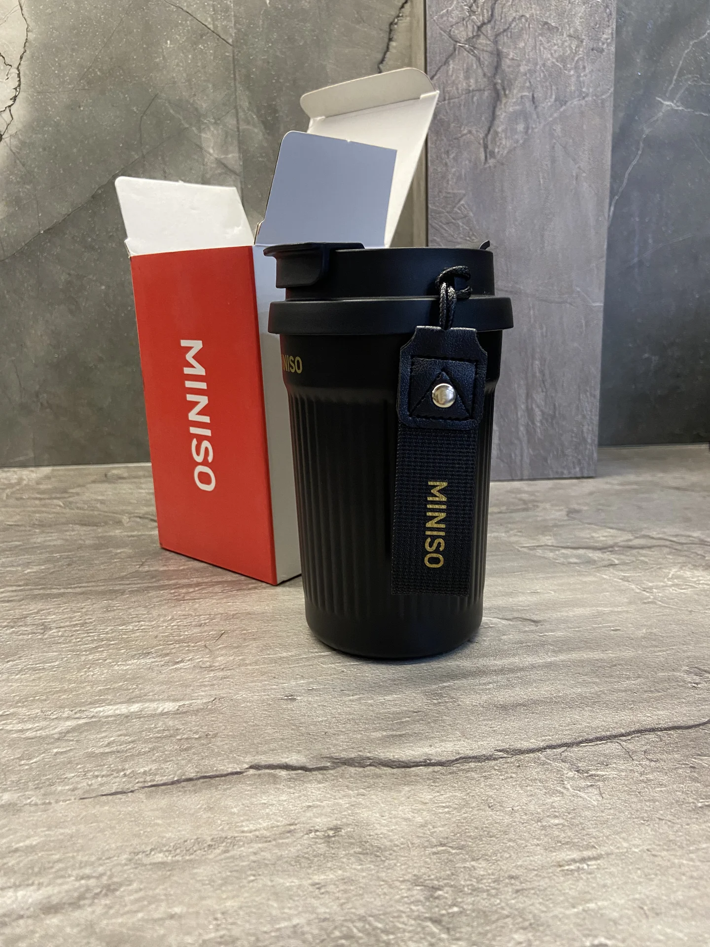 Термостакан Miniso 385ml - миниатюра 3