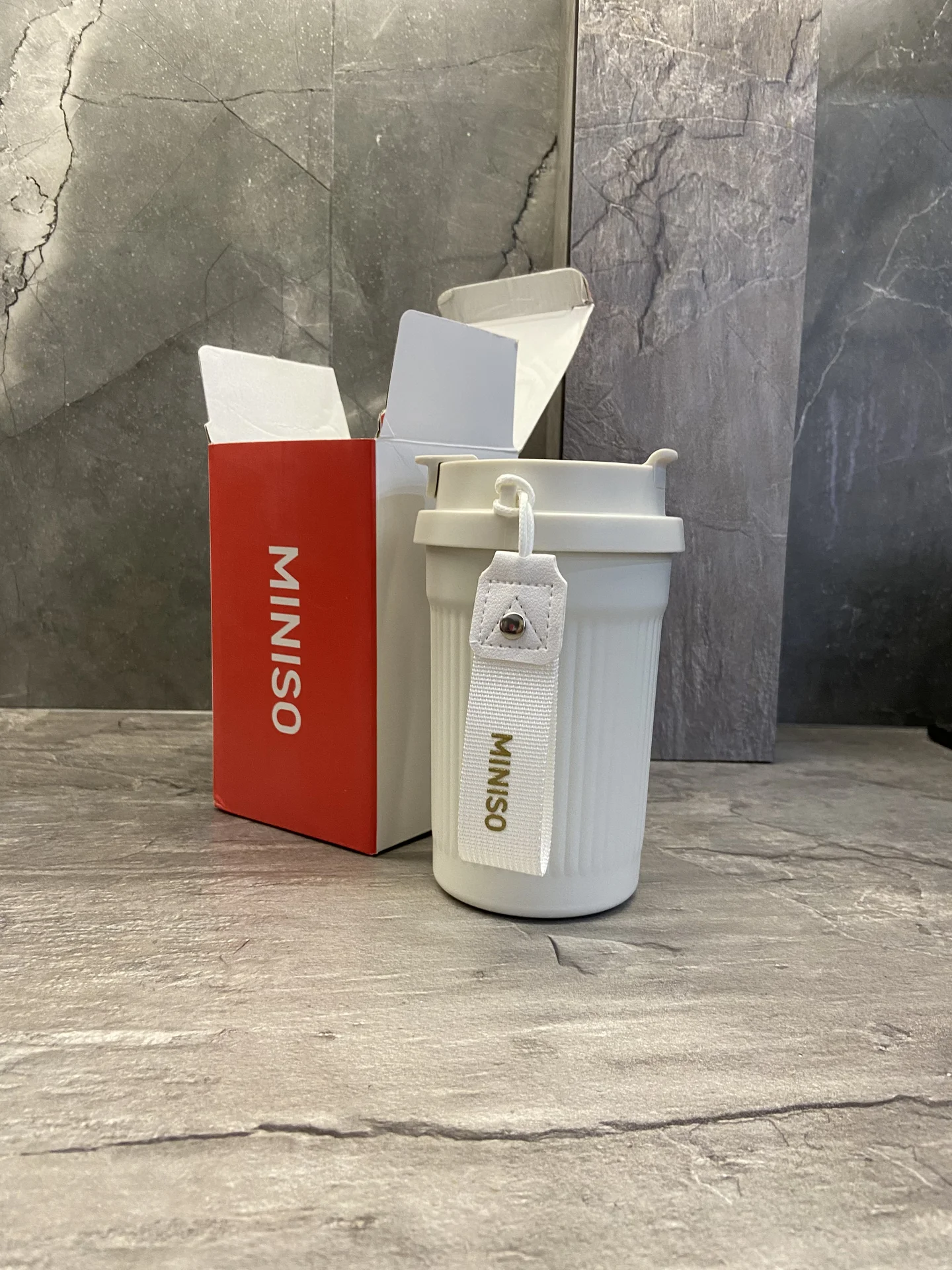 Термостакан Miniso 385ml - миниатюра 3