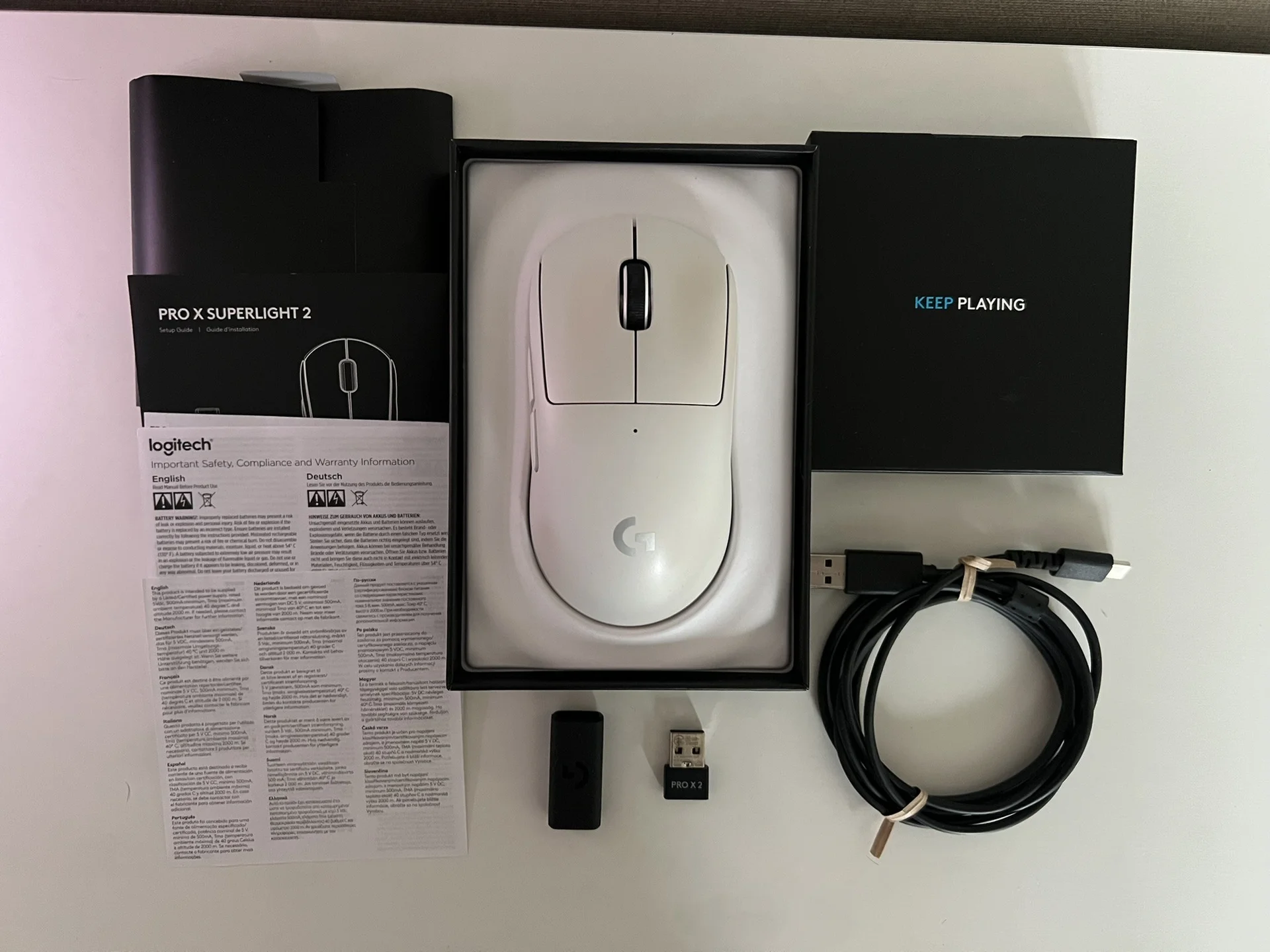 Игровая мышь Logitech G PRO X Superlight 2 - миниатюра 2