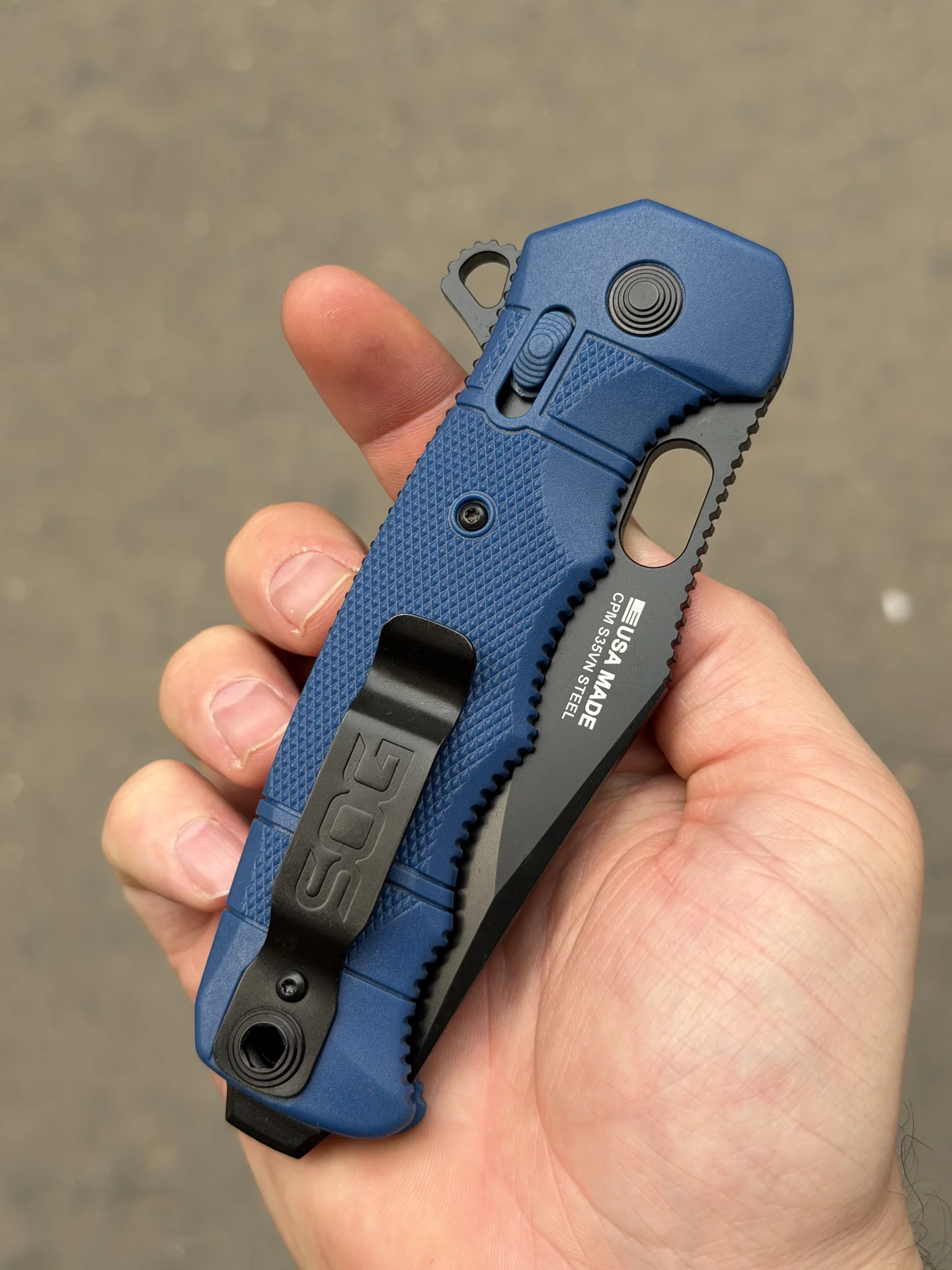 нож складной Sog - миниатюра 4