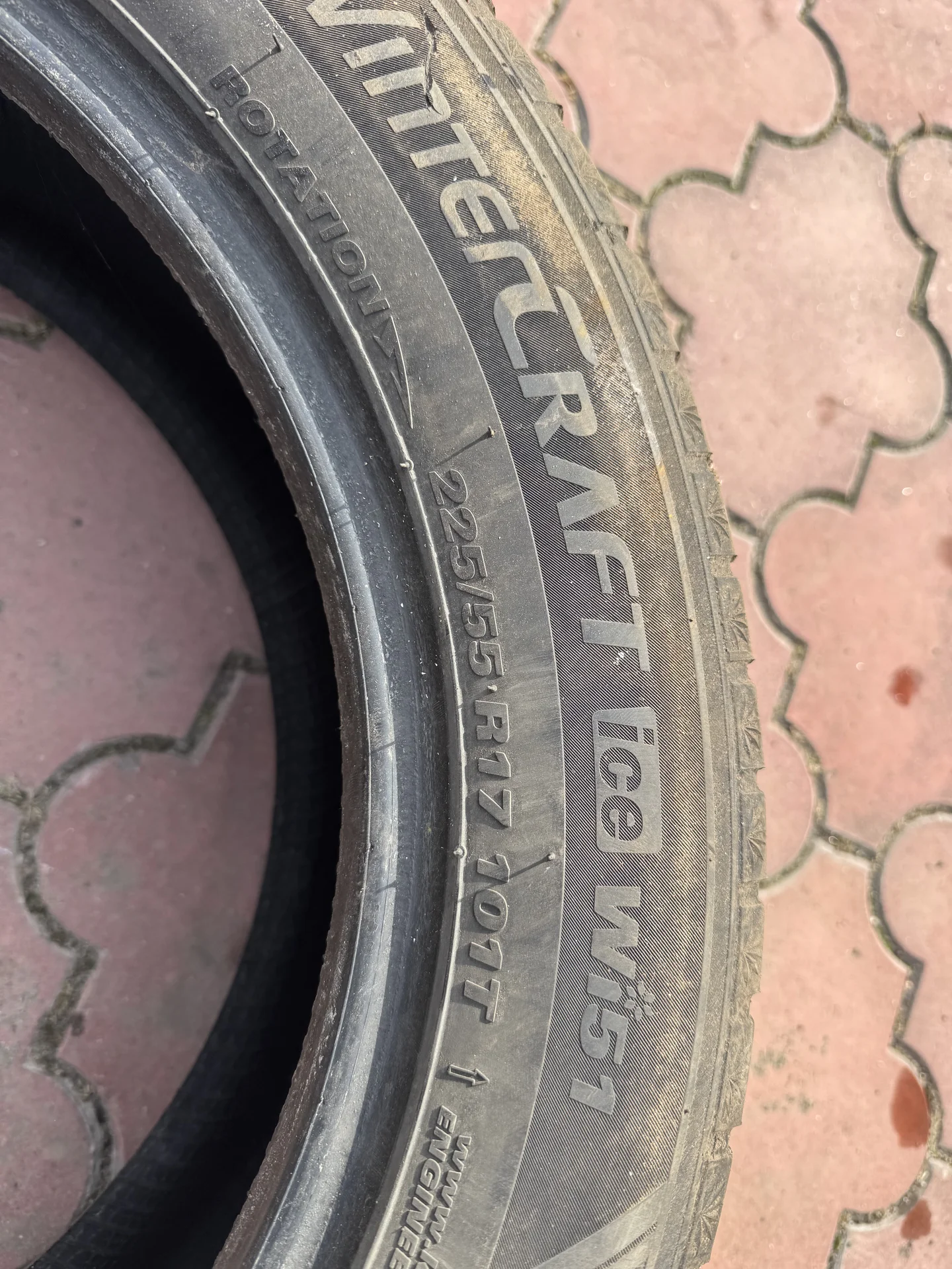 kumho wintercraft ice wi51 225/55 r17 - миниатюра 3