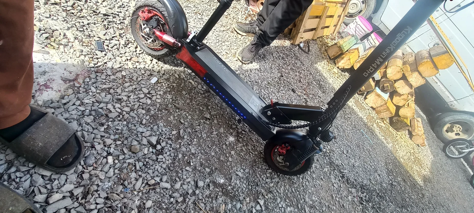 Электро самокат Kugo M4pro - миниатюра 2