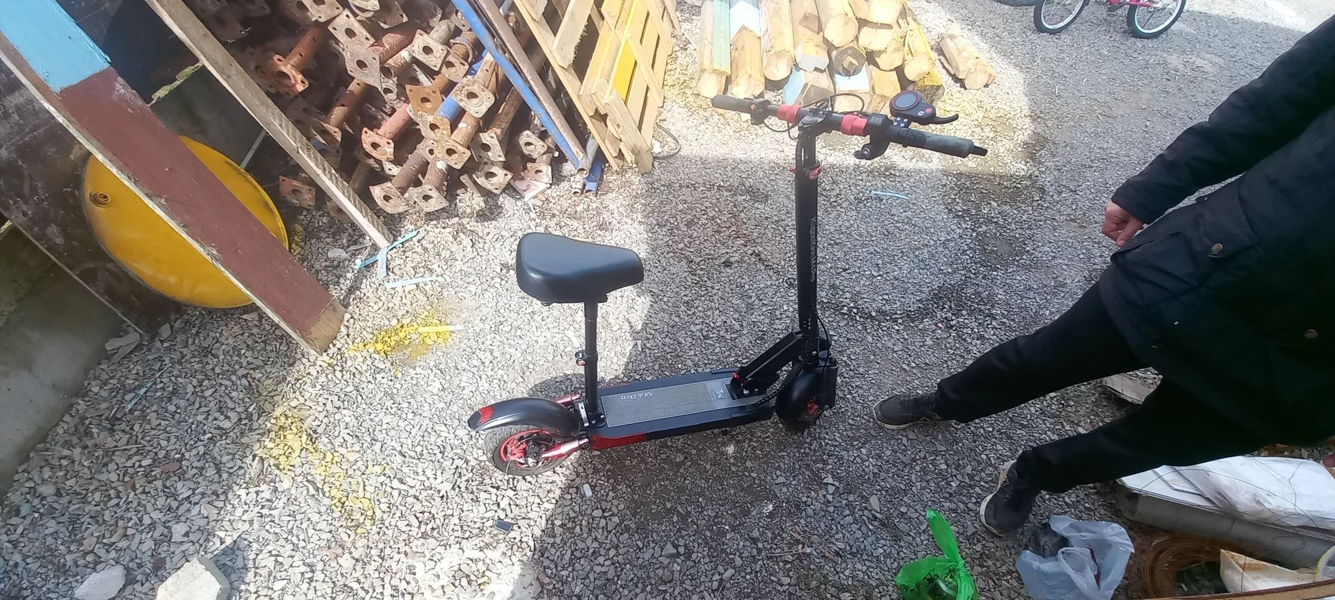 Электро самокат Kugo M4pro - миниатюра 6