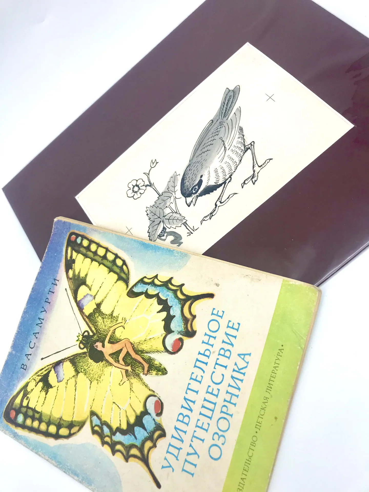 Рисунок к детской книге СССР художник Судакова - изображение 1