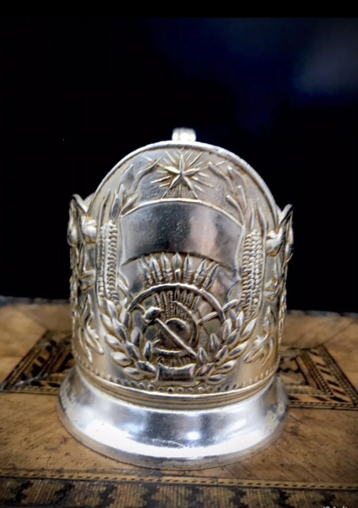 Подстаканник Агитация винтаж СССР - изображение 1