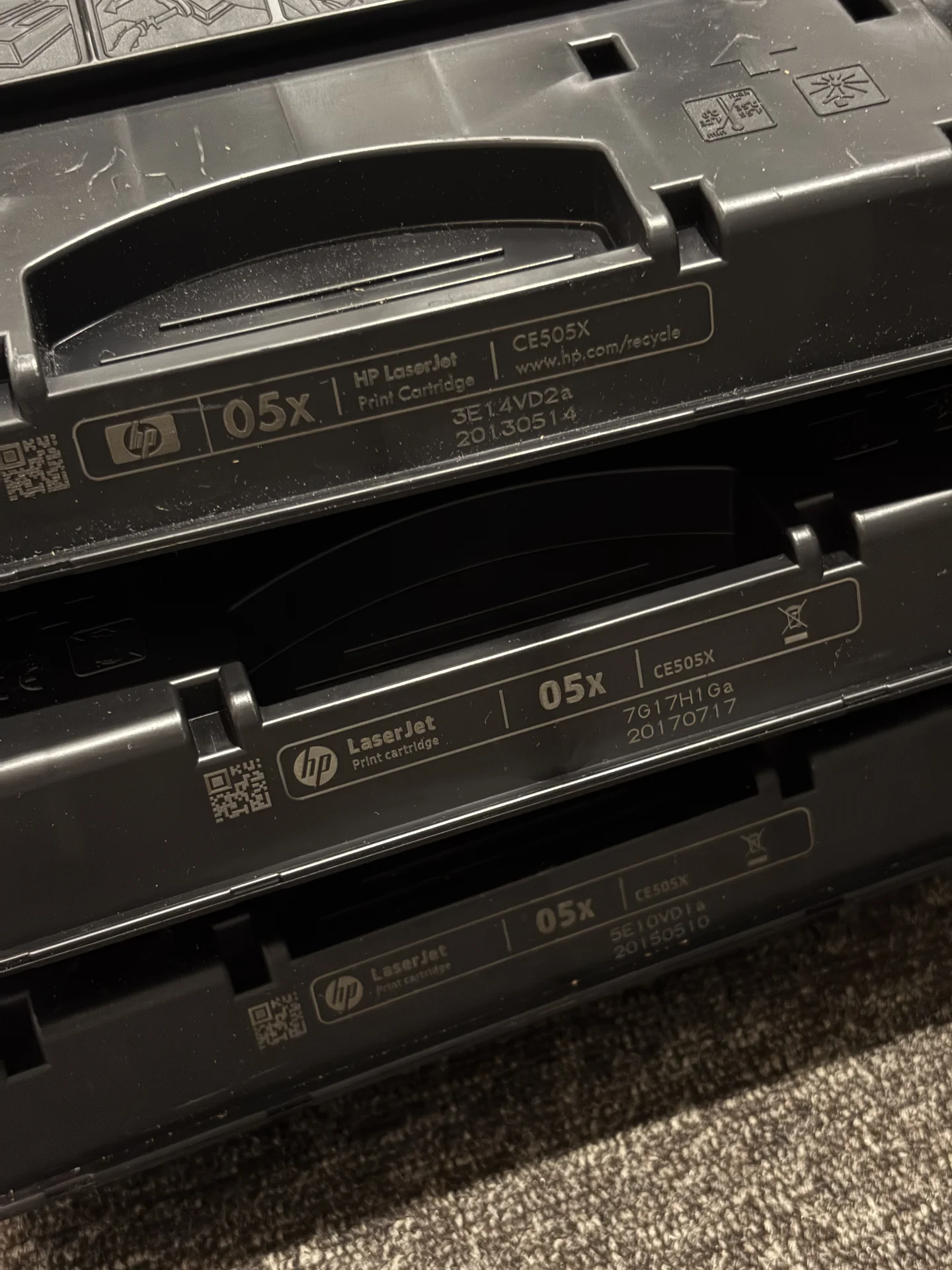 Картриджи hp, panasonic, brother использованные - миниатюра 4