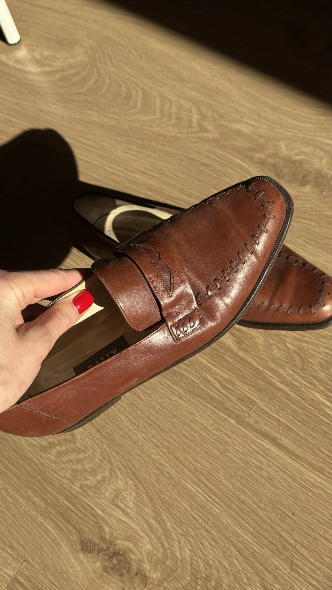 Лоферы женские кожа 39 bally - миниатюра 3