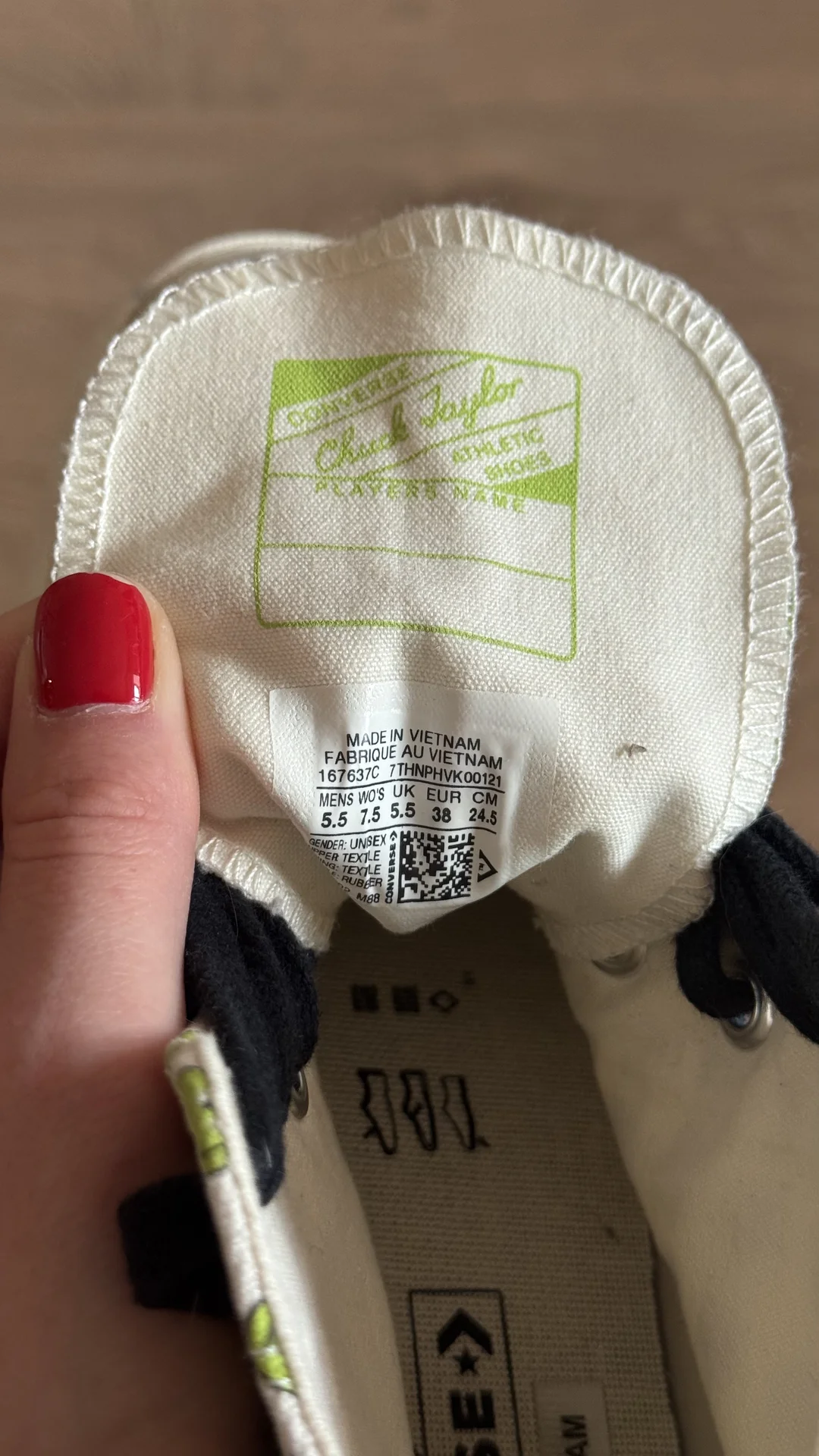 Оригинальные кеды 38Converse Chuck Taylor All Star - миниатюра 9