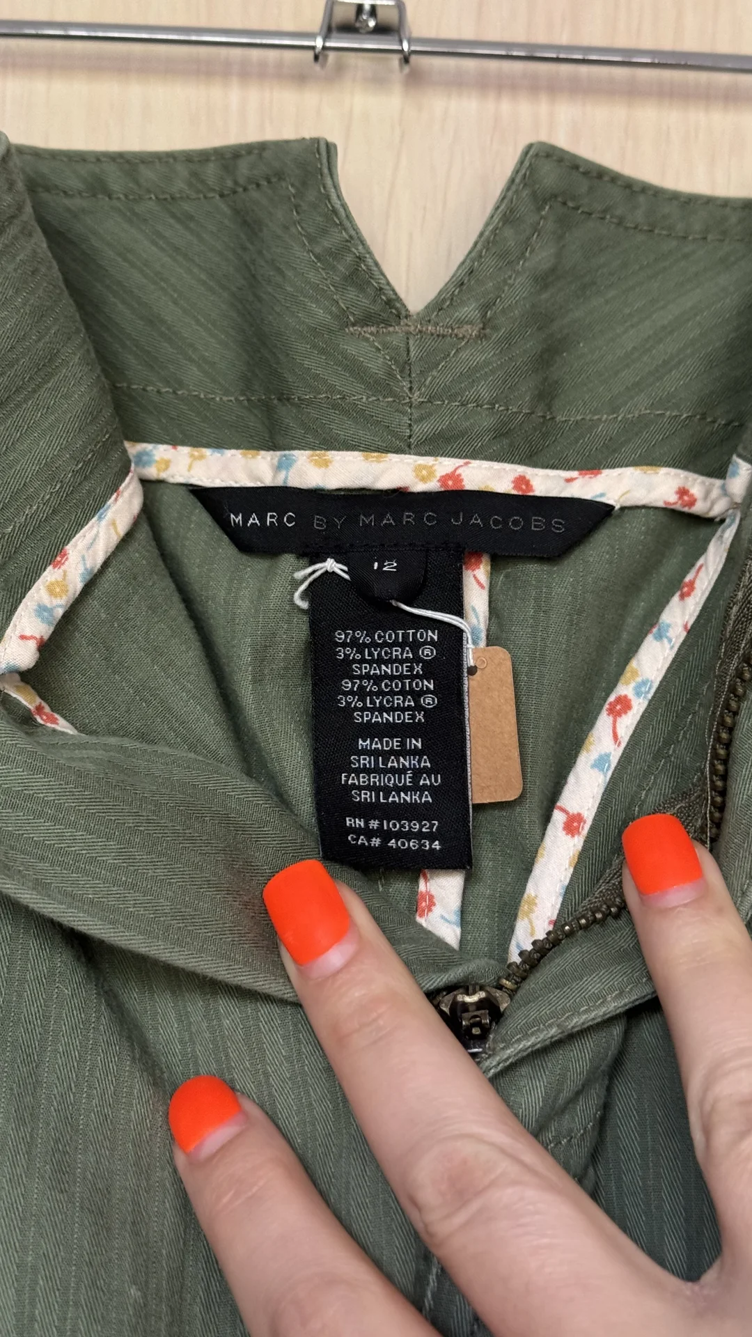 Marc by Marc Jacobs юбка хаки оригинал М/L - миниатюра 5