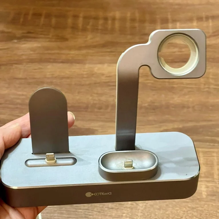 Зарядная док станция 3-в-1 iPhone Watch AirPods - миниатюра 4
