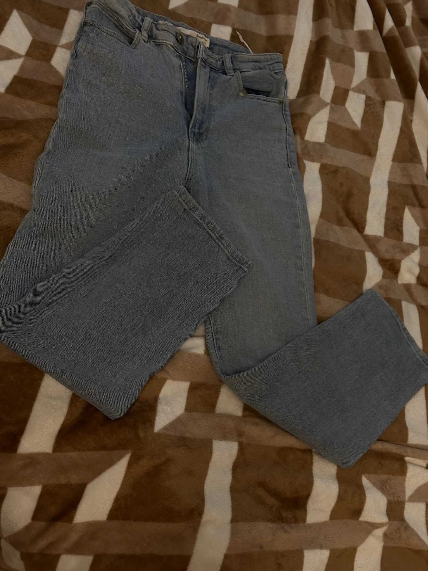 Джинсы женские stradivarius mom 36 - изображение 1