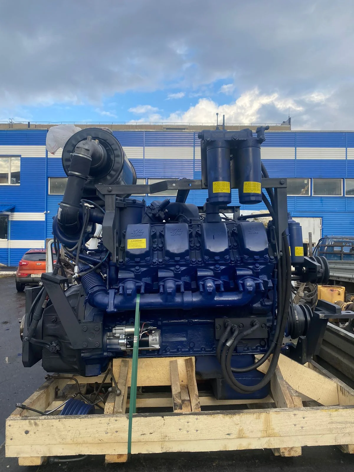 ТМЗ Двигатель 8486 на Komatsu - изображение 1