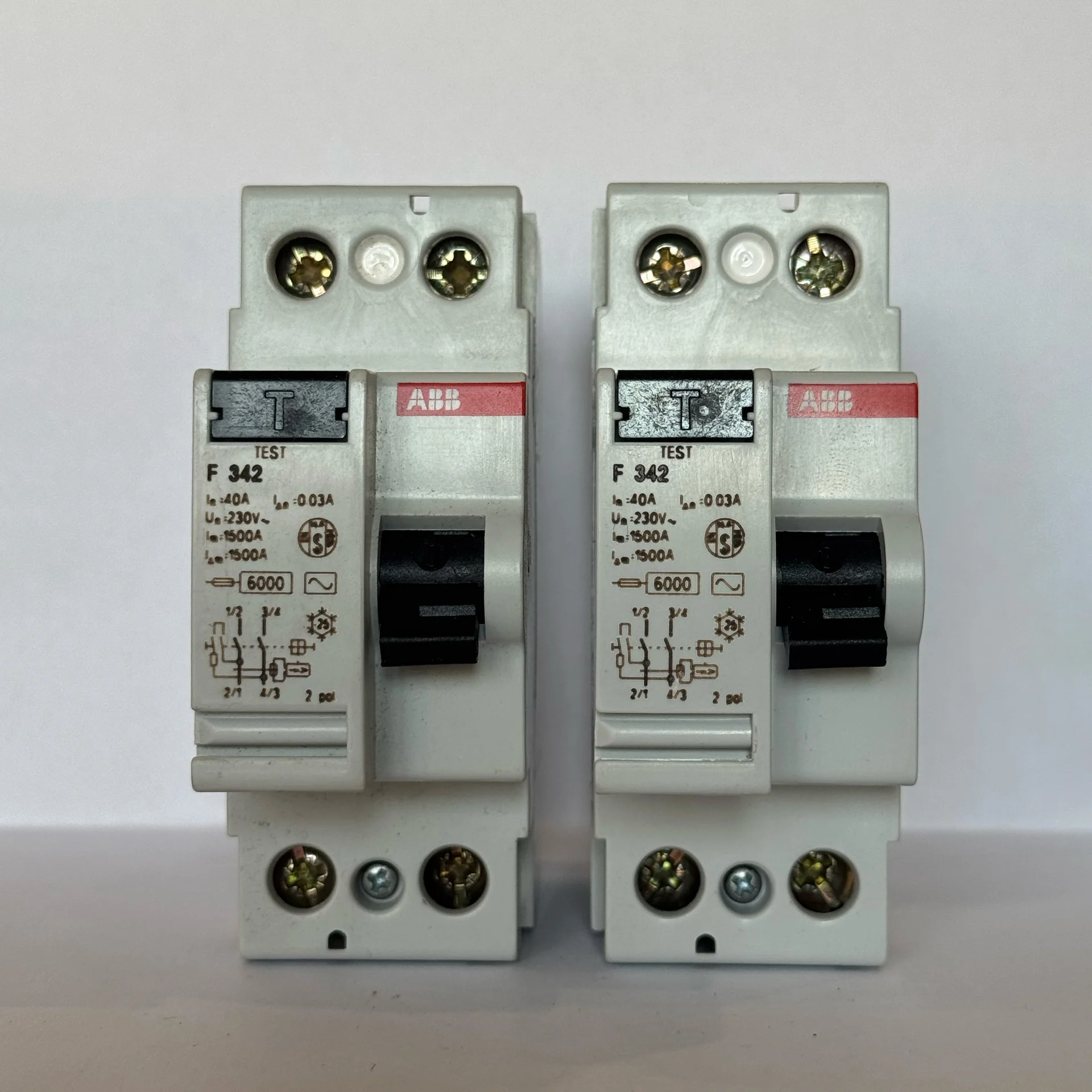 Новый узо ABB F342 оригинальный 40А 30мА - миниатюра 5