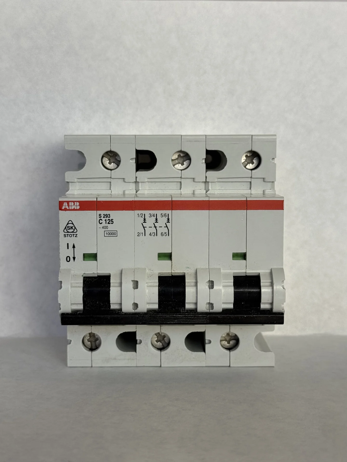 Автоматический выключатель ABB S293 C125 3 фазы - миниатюра 2