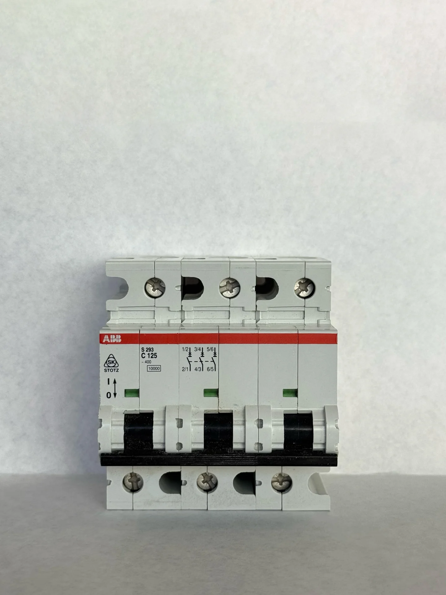 Автоматический выключатель ABB S293 C125 3 фазы - миниатюра 3