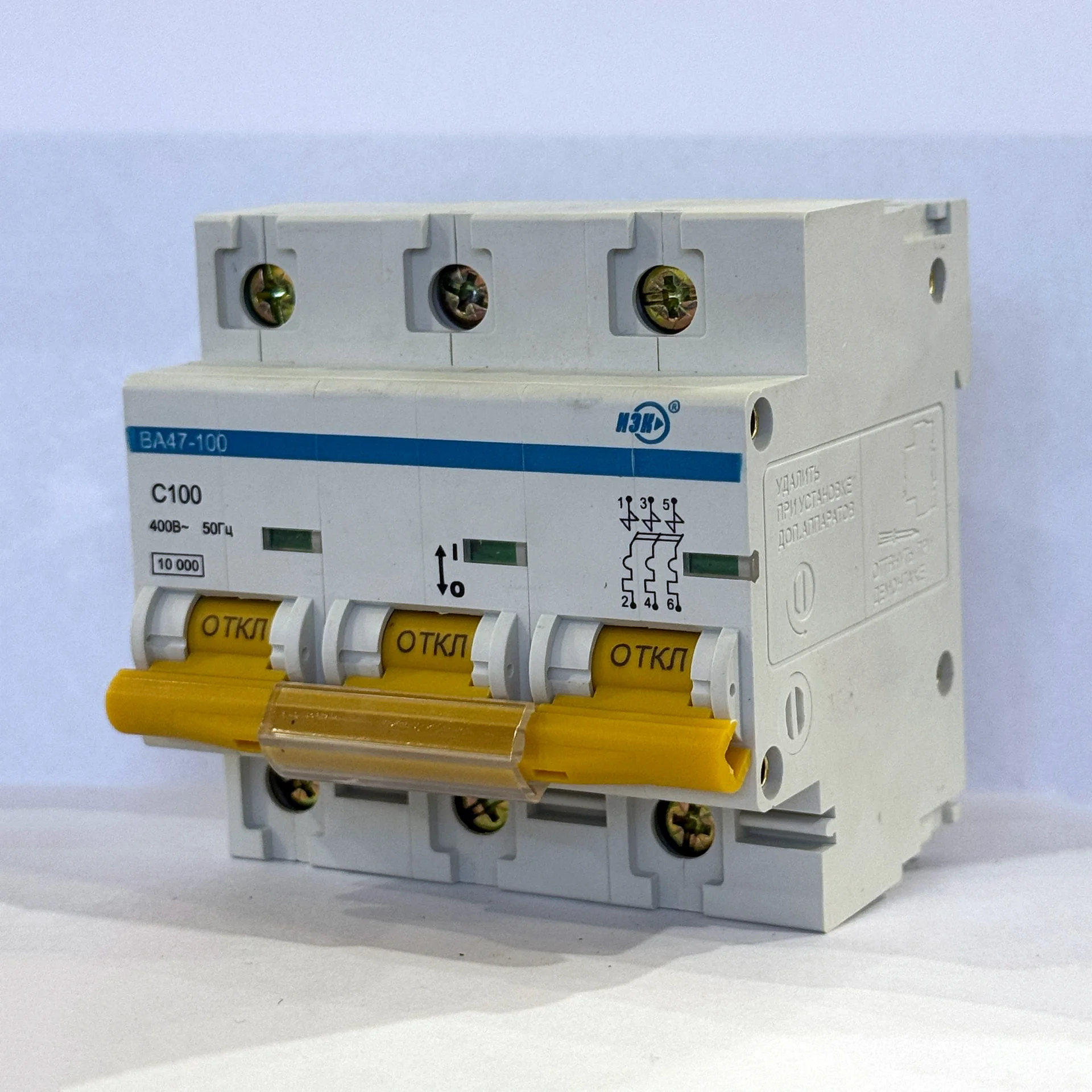 Автоматический выключатель IEK ва47-100 C100 - миниатюра 2
