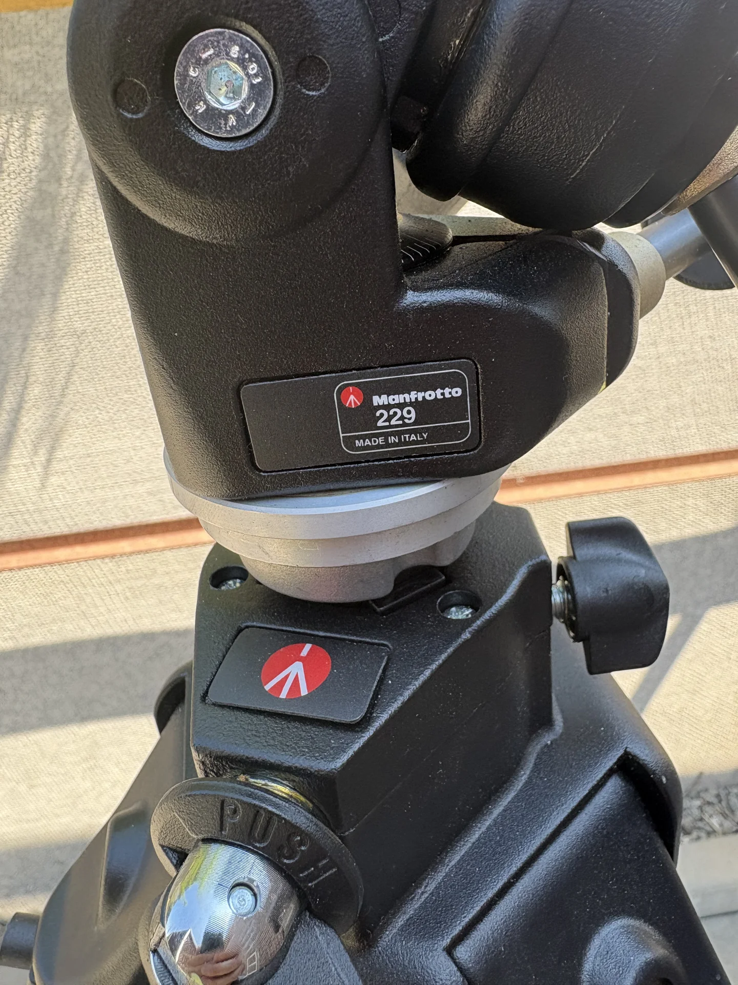 Штатив Manfrotto 475B с головой 229 - миниатюра 4