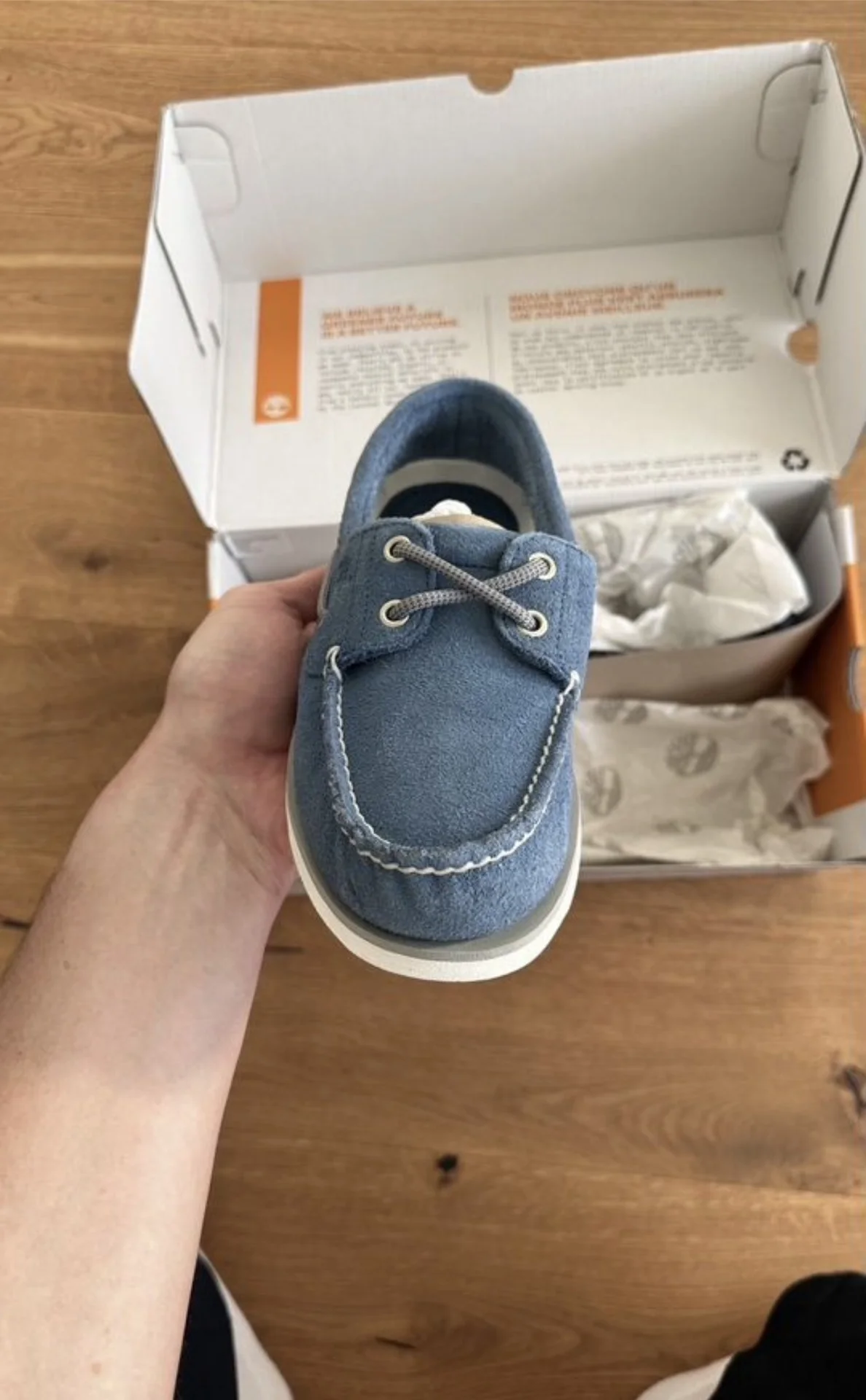 Макасины Timberland classic boat shoes - миниатюра 3