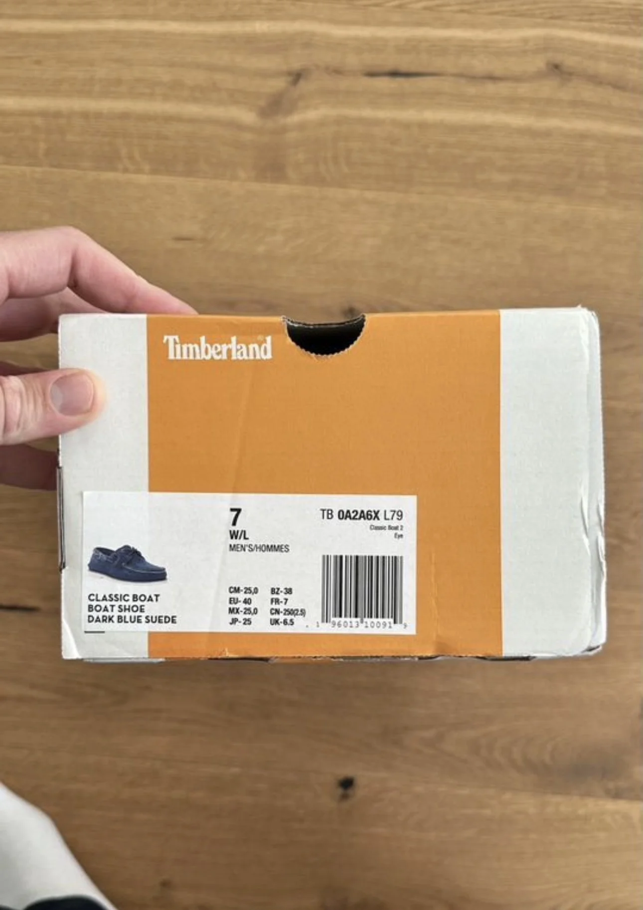 Макасины Timberland classic boat shoes - миниатюра 7