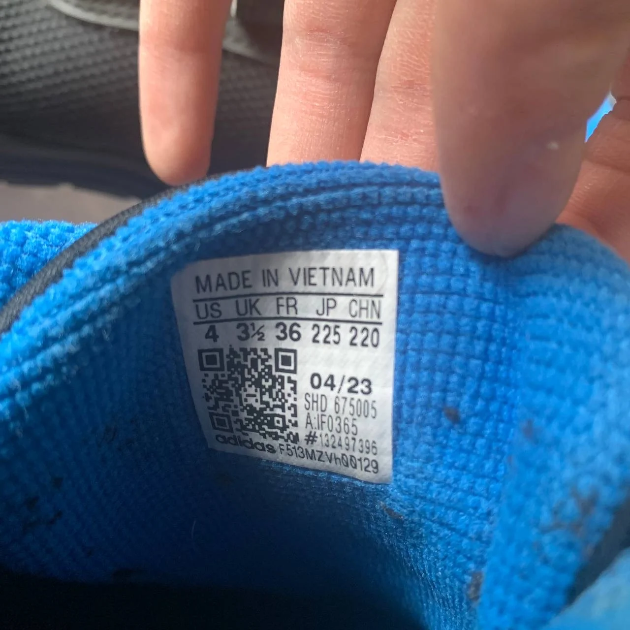 детские кроссовки adidas 36 размер - миниатюра 3