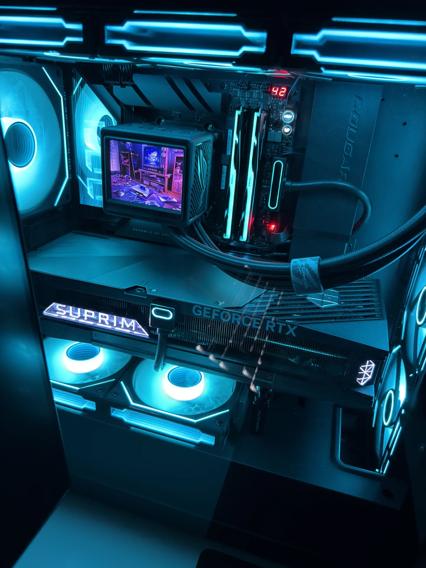 Игровой компьютер 9950x3d/5080/128gb/6TB - миниатюра 6