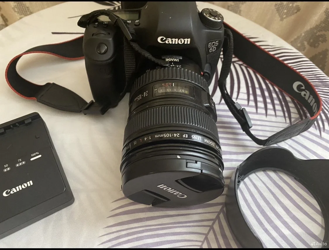 Комплект Зеркальный фотоаппарат canon eos 6d - миниатюра 2