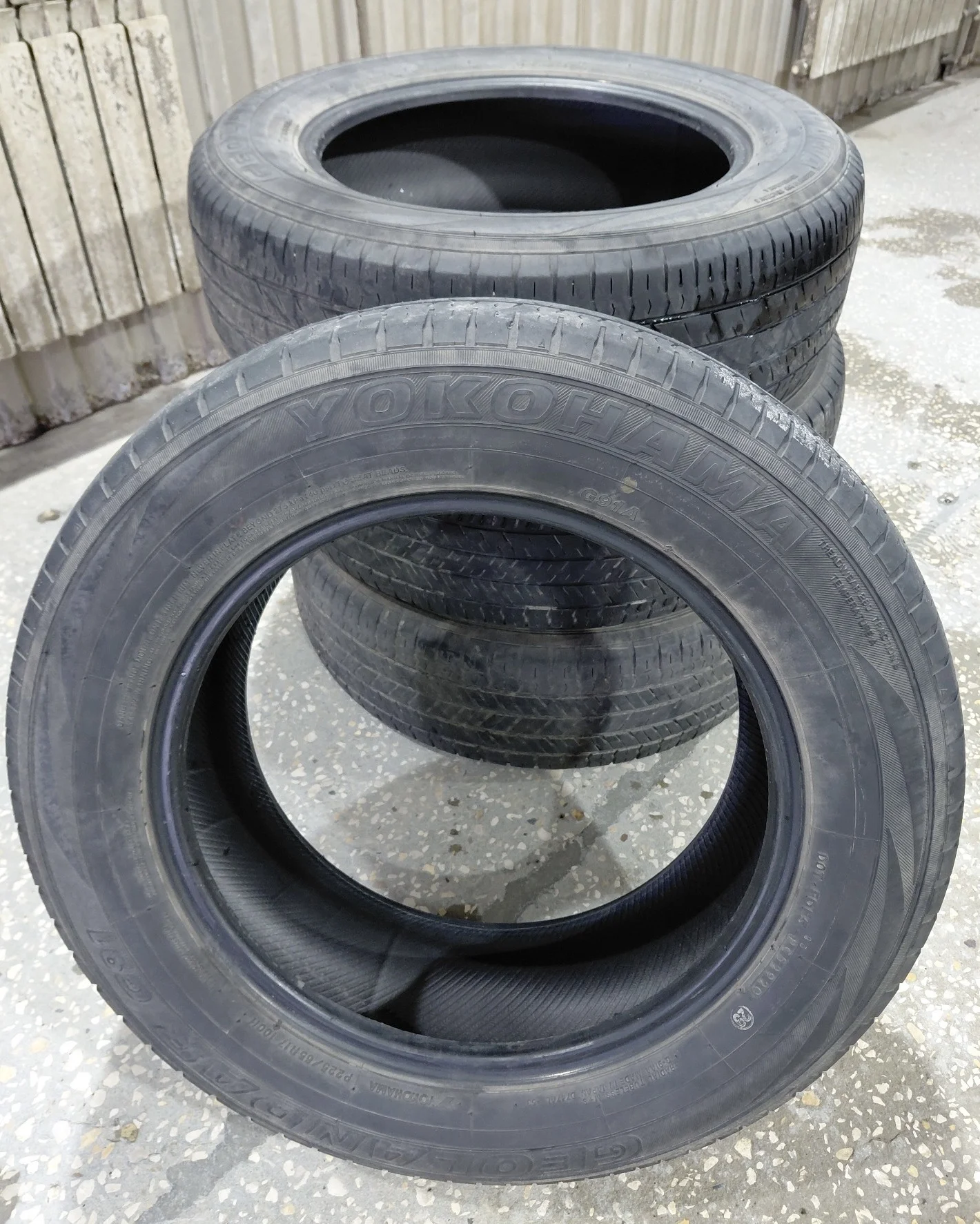 Летняя резина Yokohama 225/65/R17 - изображение 1