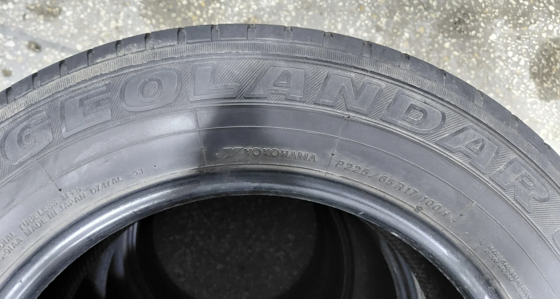 Летняя резина Yokohama 225/65/R17 - миниатюра 2