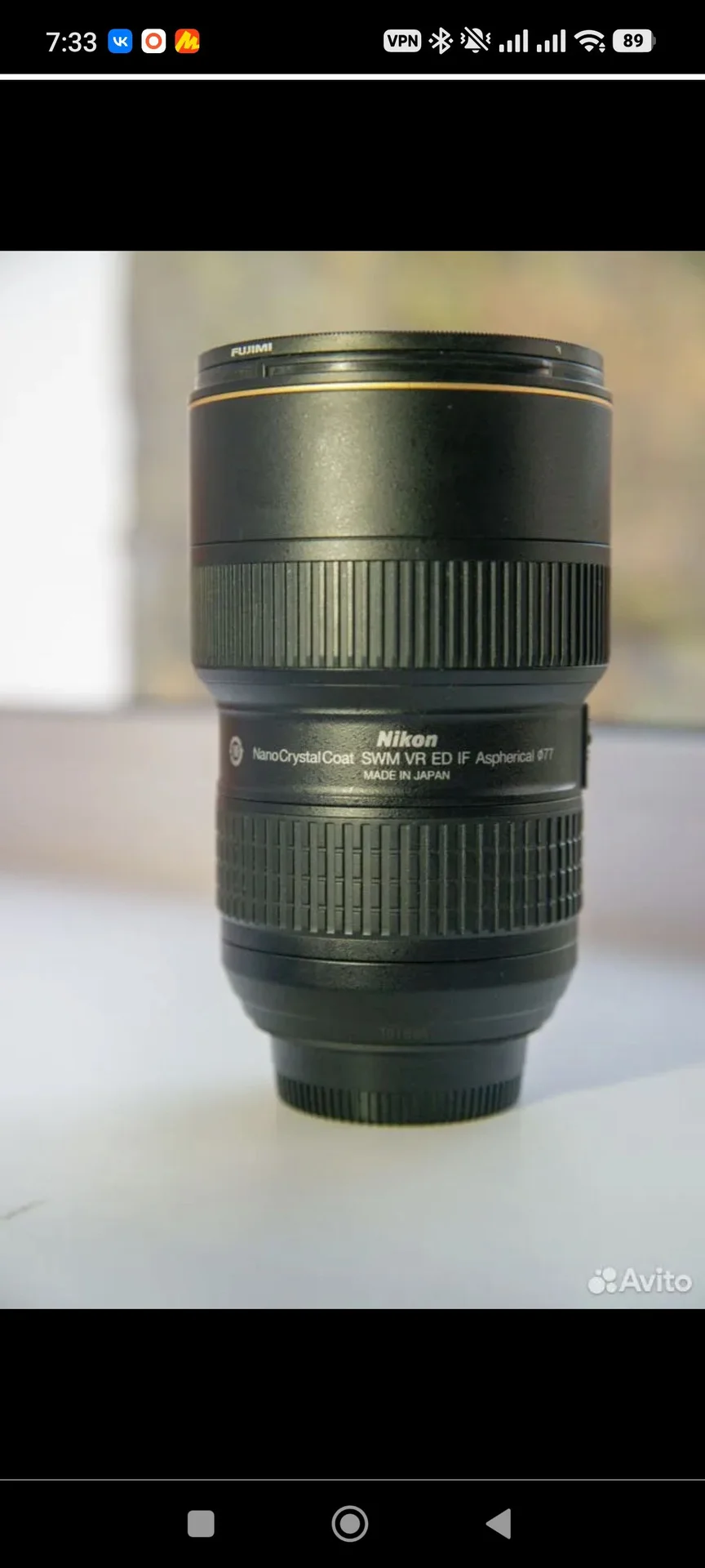 Объектив nikon 16-35mm f4 VR - миниатюра 3