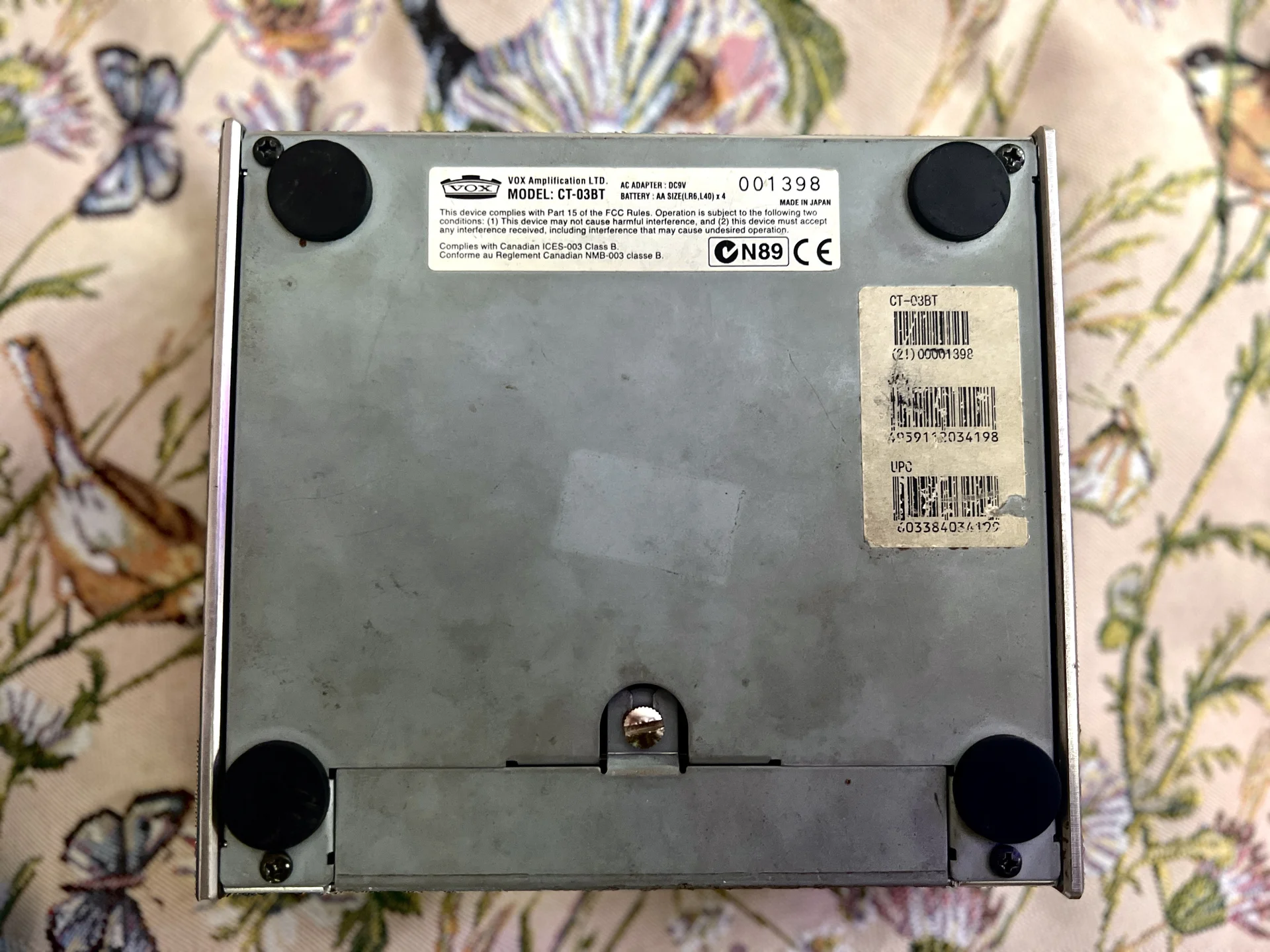 Ламповый Vox Brit Boost Cooltron made in Japan - миниатюра 3