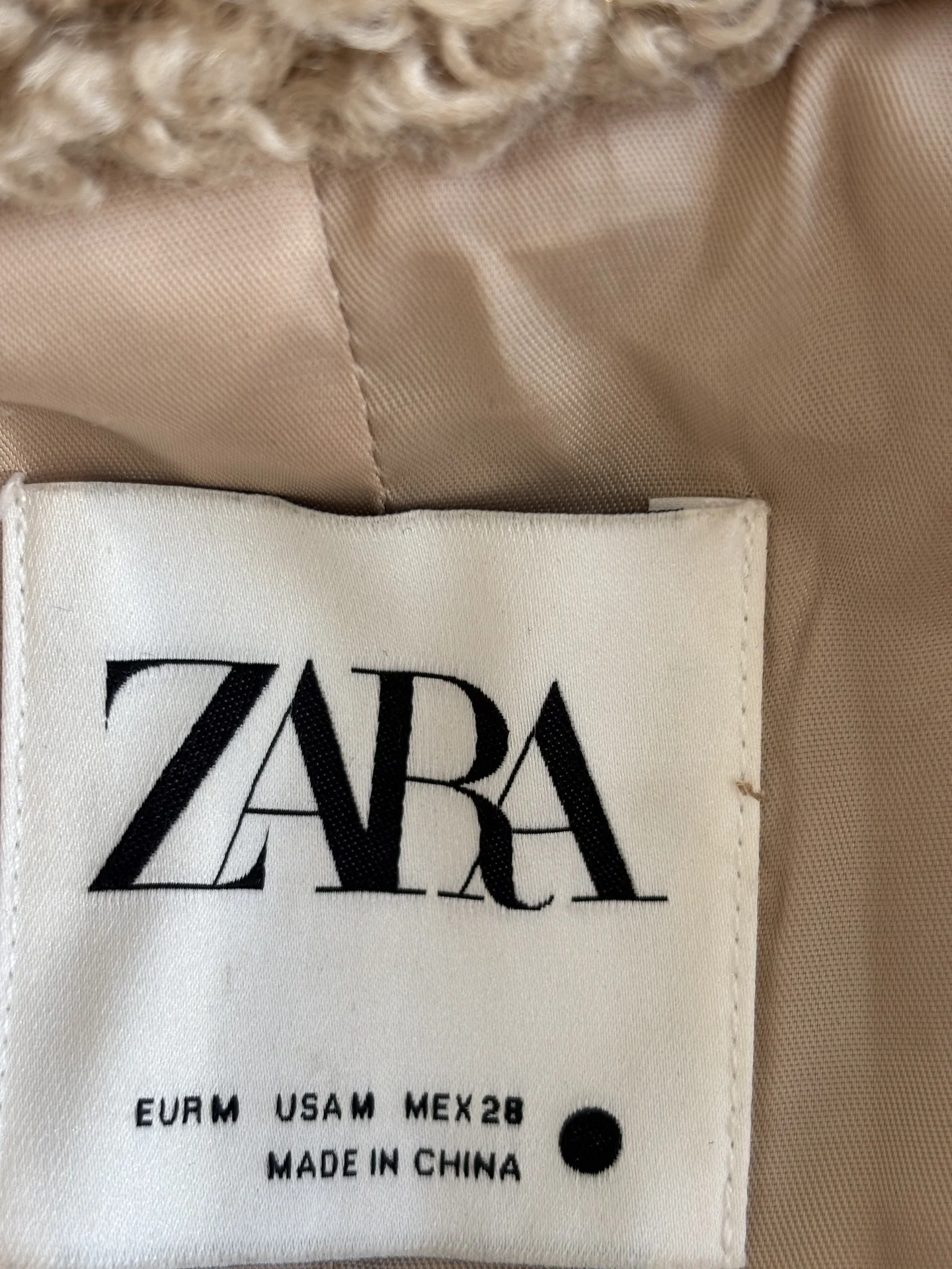 ZARA шуба - миниатюра 4