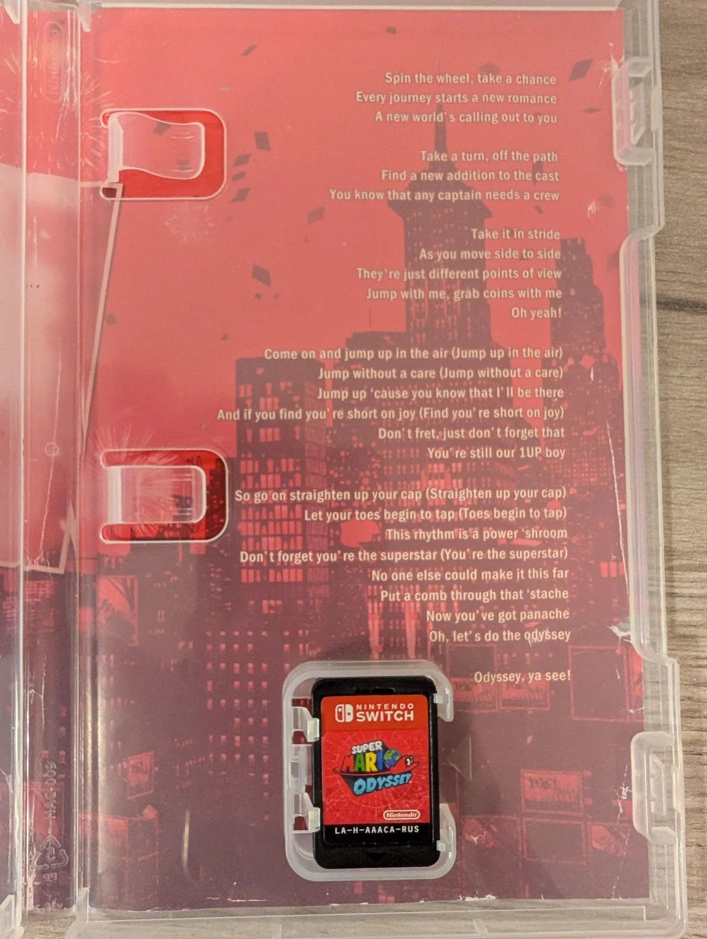 Mario Odyssey. Картридж Nintendo Switch - миниатюра 2