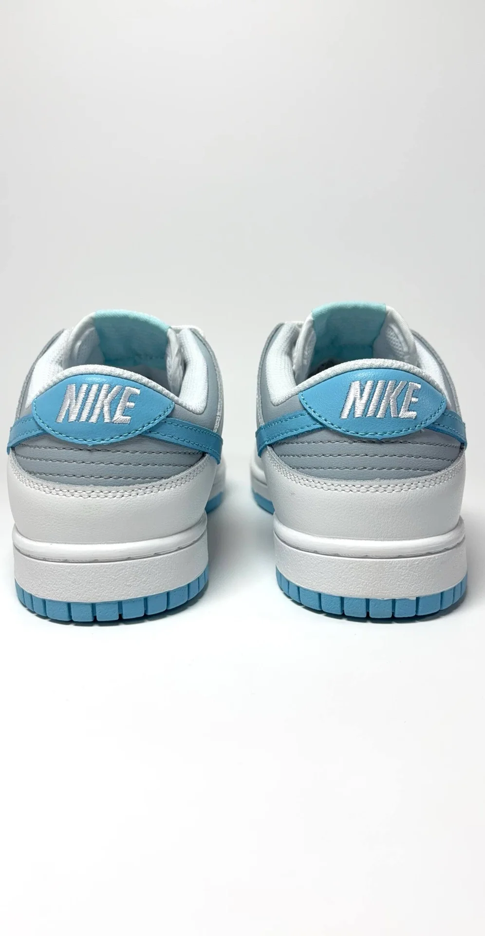 Nike Dunk Low Light Bone Blue POIZON - миниатюра 6