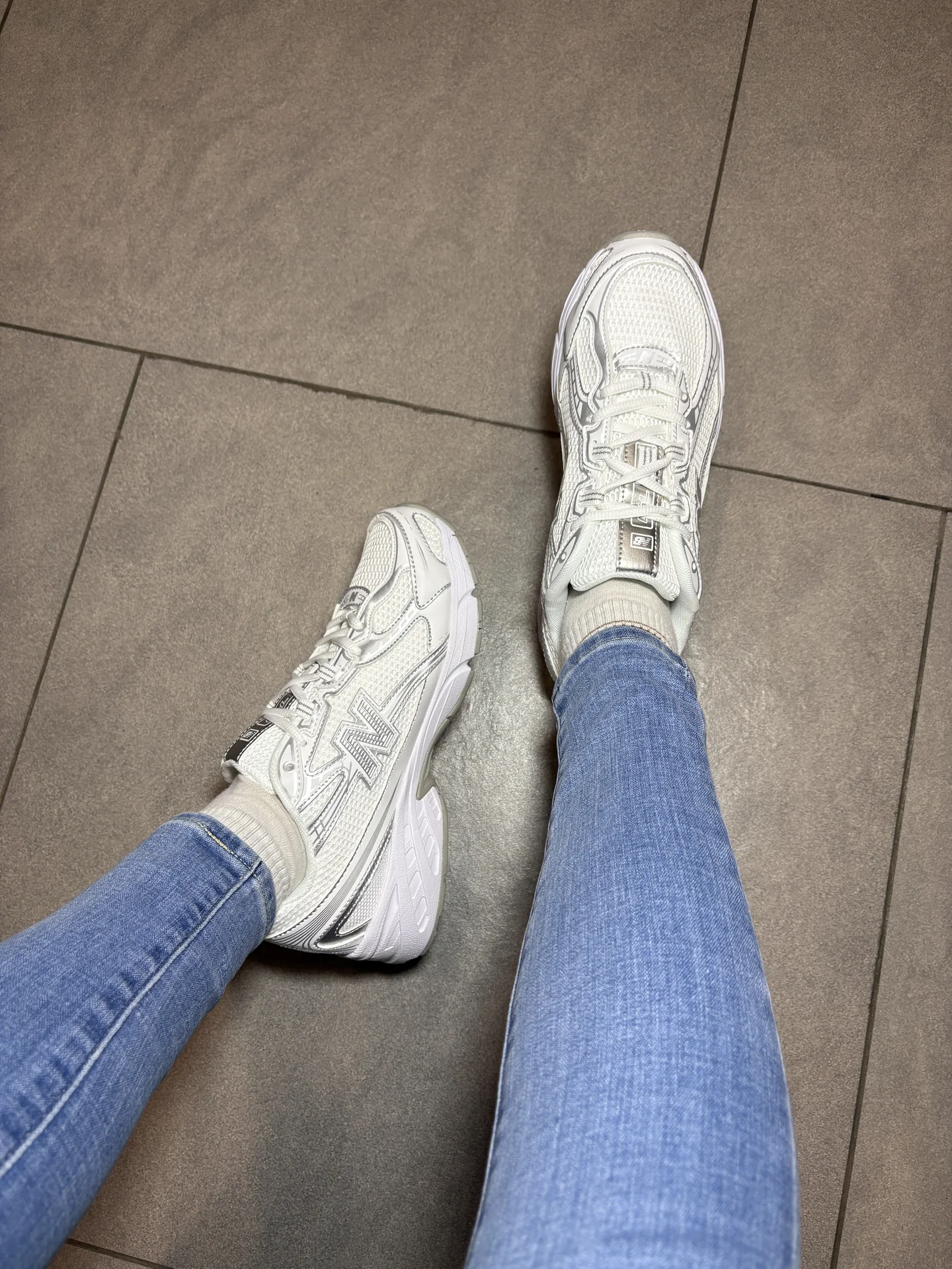 New Balance 740 Triple White - миниатюра 11