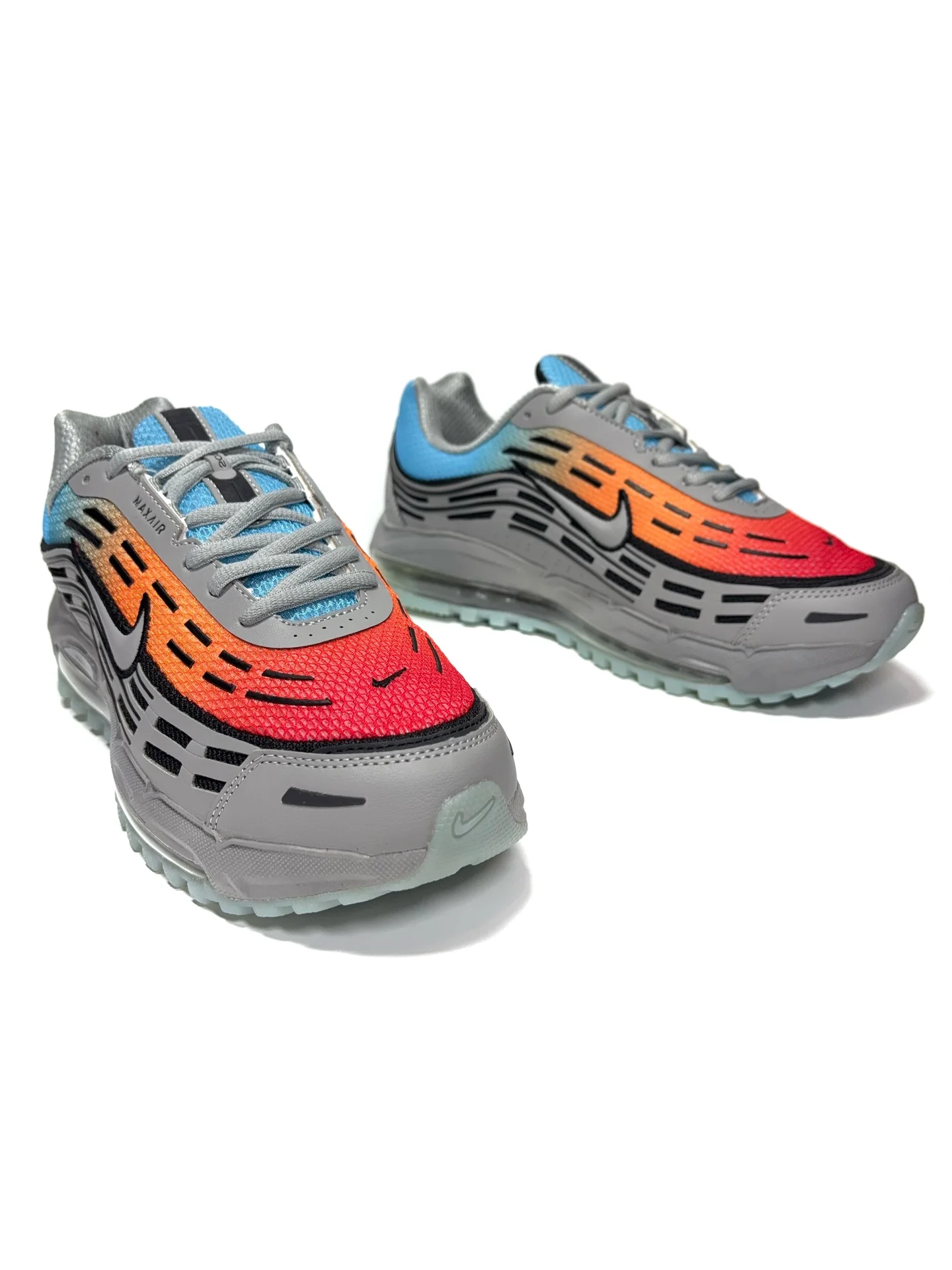 Nike Air Max TL 2.5 Grey Black Red POIZON - миниатюра 2